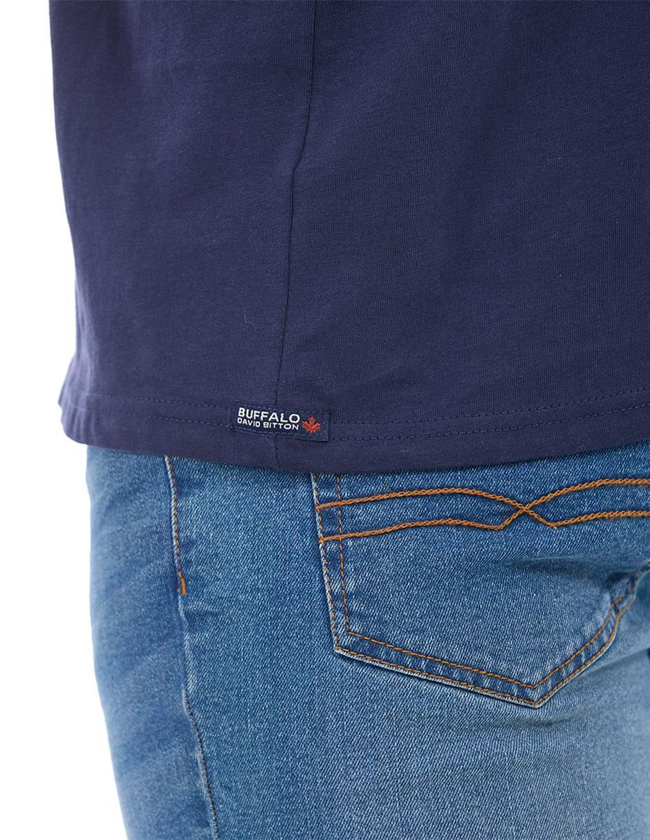 Playera cuello redondo para hombre