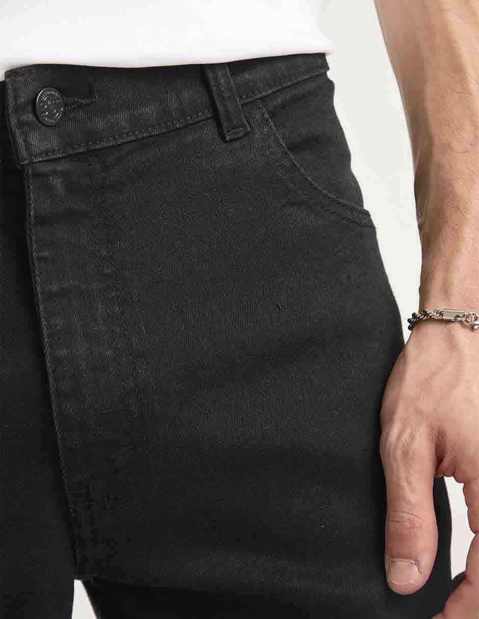 Jeans slim lavado obscuro para hombre 7