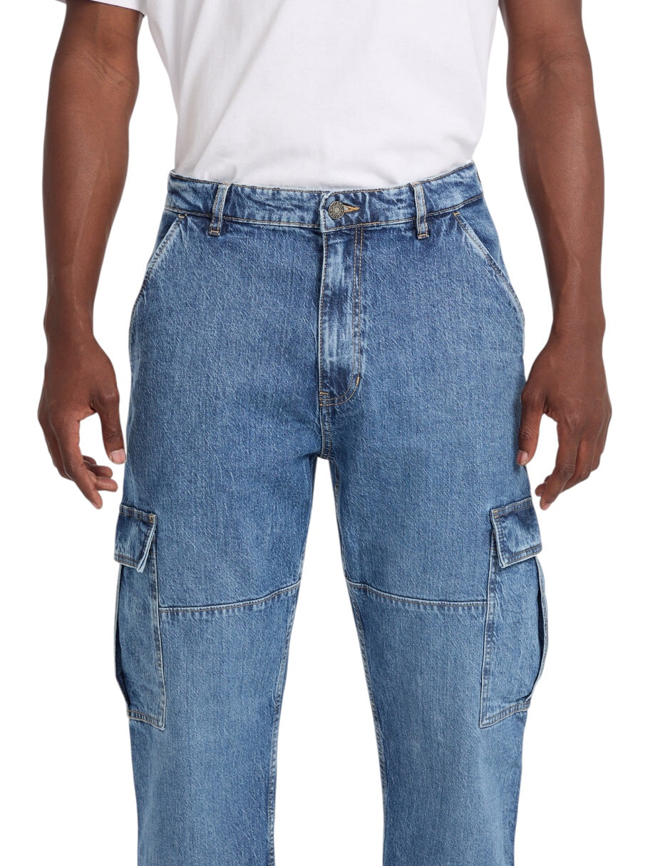Jeans cargo slim Guess Jeans para hombre