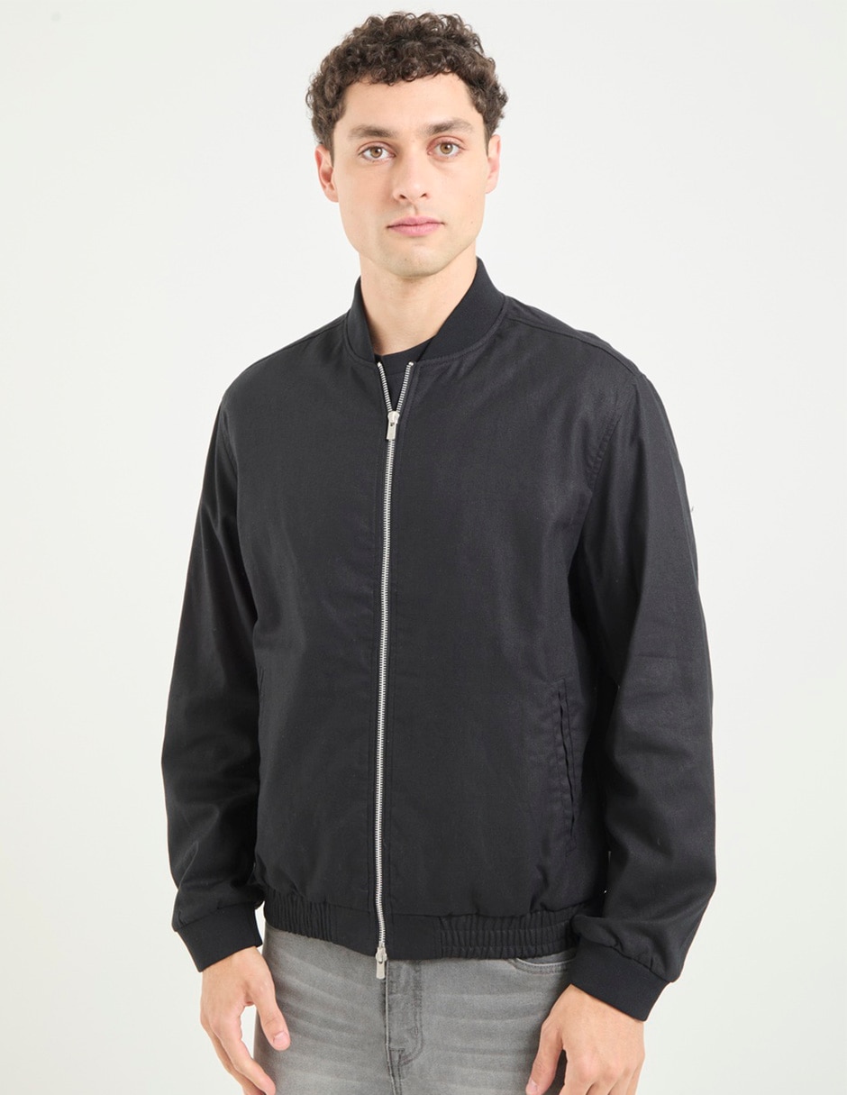 Chamarra bomber Jack & Jones con bolsillos para hombre