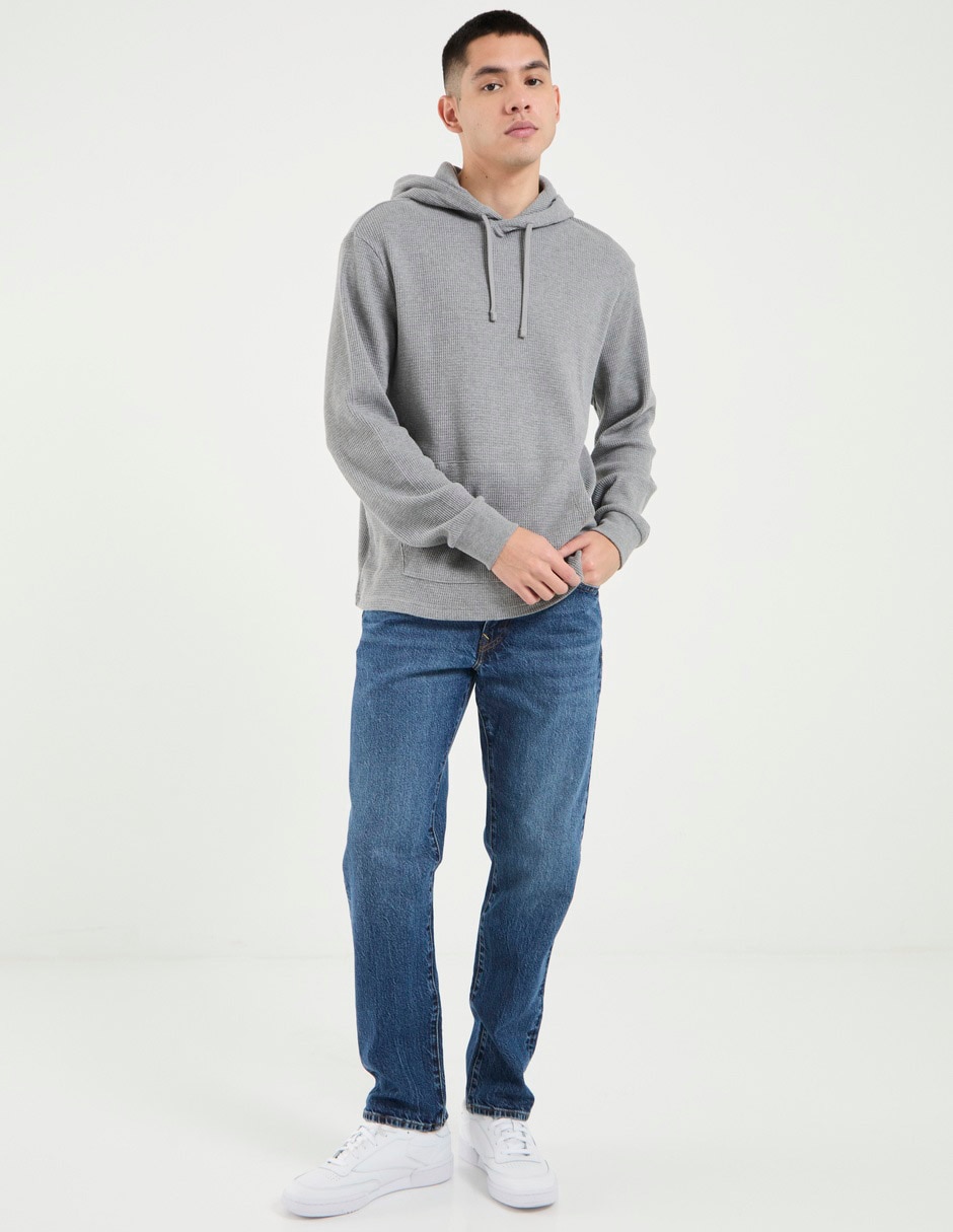 Jeans straight American Eagle deslavado para hombre