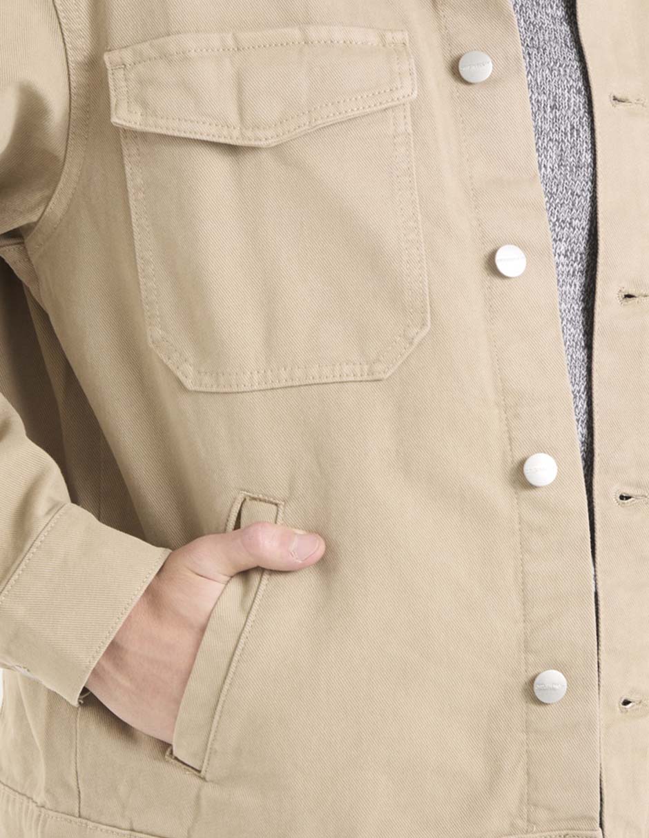 Camisa casual de algodón manga larga para hombre 2