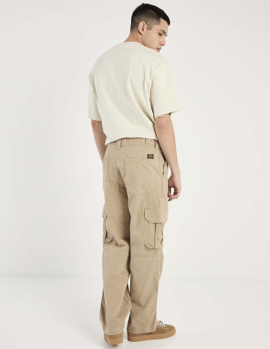 Pantalón cargo straight para hombre 2