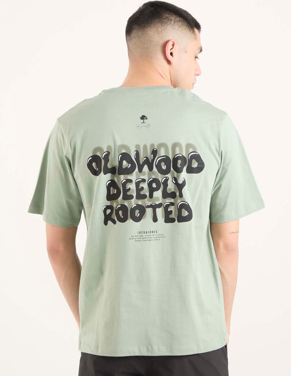 Playera cuello redondo para hombre 2