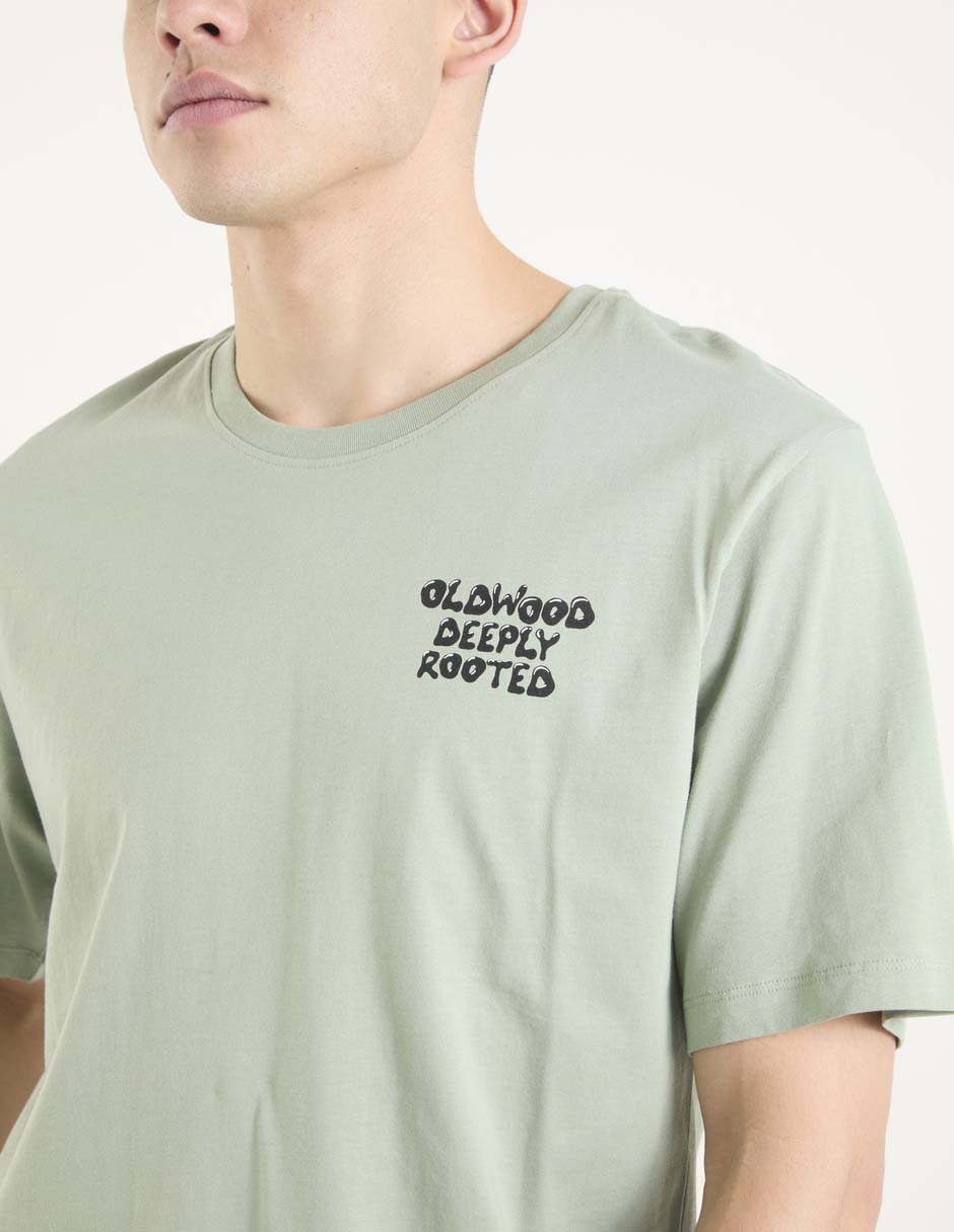 Playera cuello redondo para hombre 4