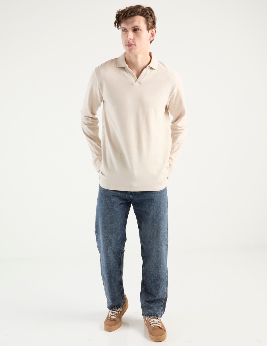 Jeans straight para hombre 6