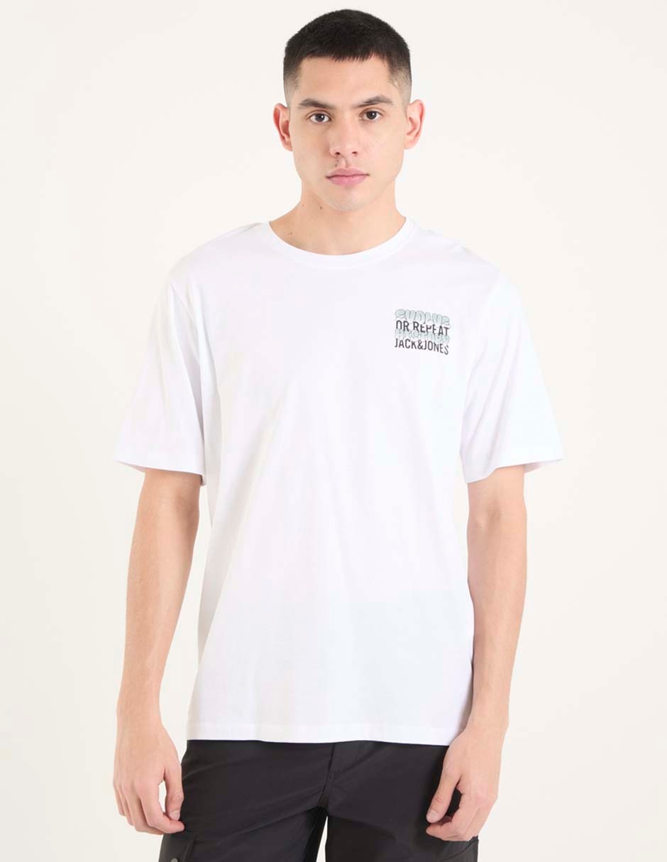 Playera cuello redondo para hombre