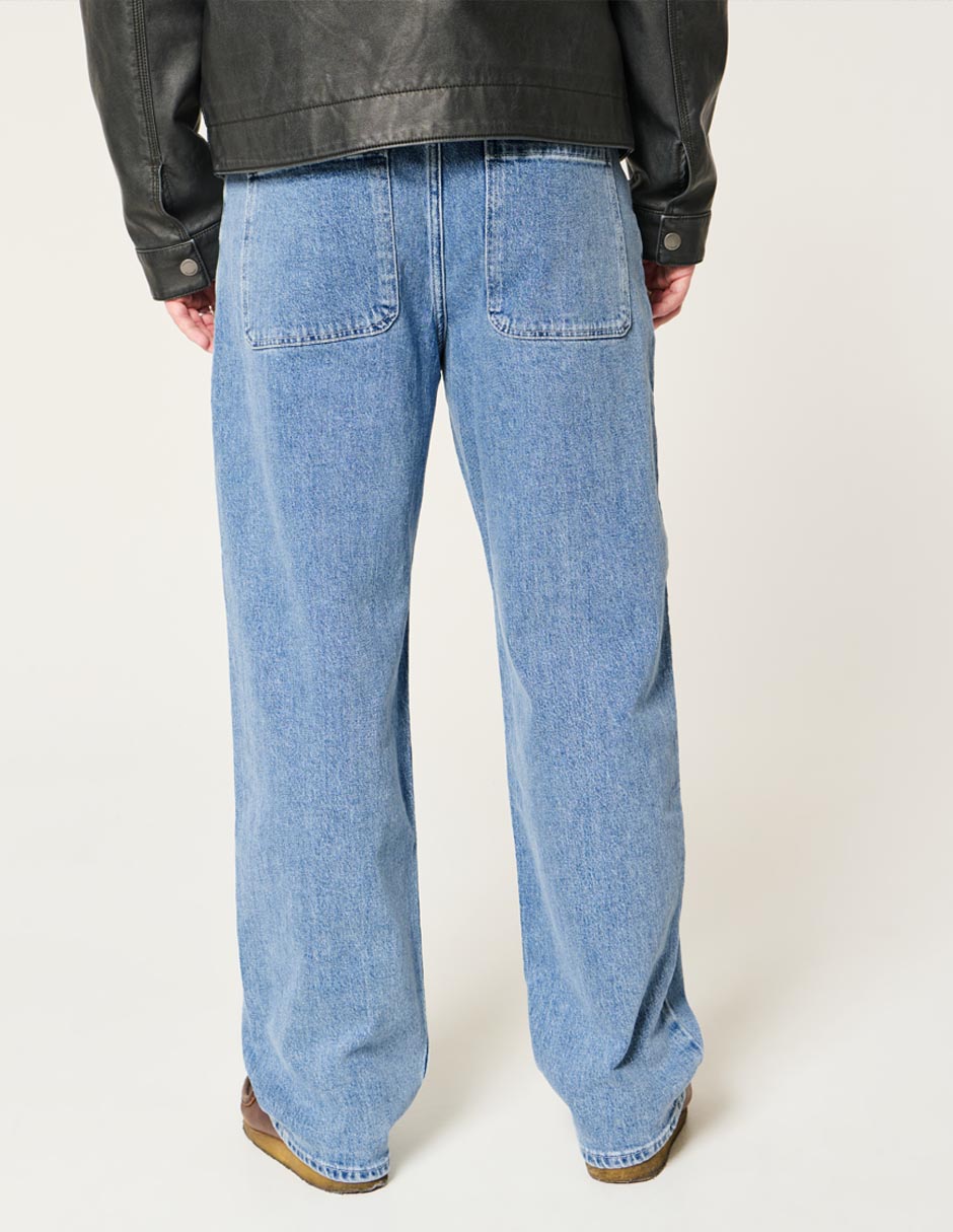 Jeans baggy Hollister para hombre