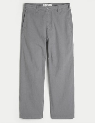 Pantalón baggy Hollister de algodón para hombre