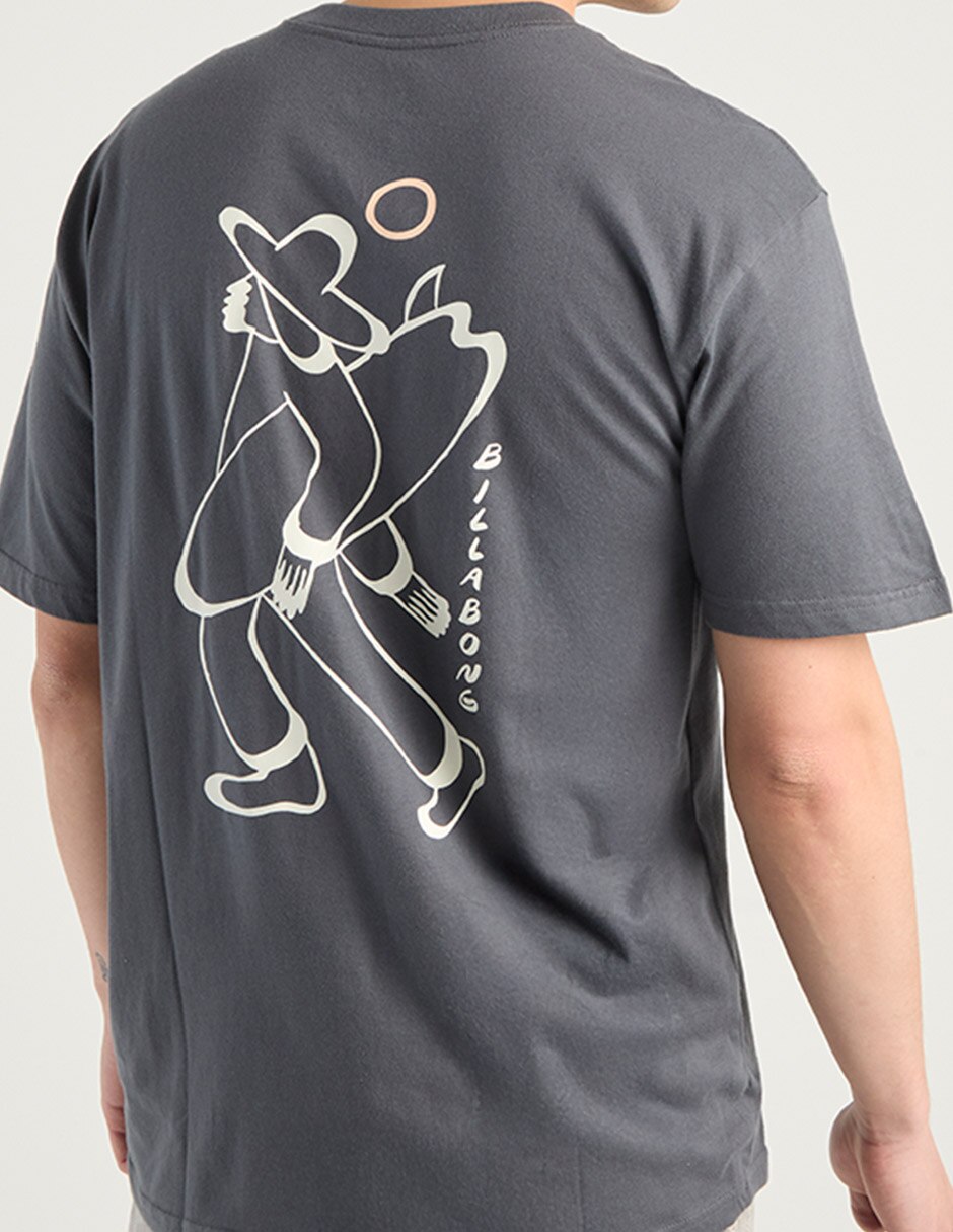 Playera cuello redondo para hombre
