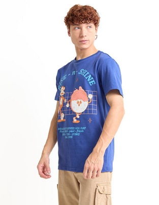 Playera rise n' shine cuello redondo para hombre 1