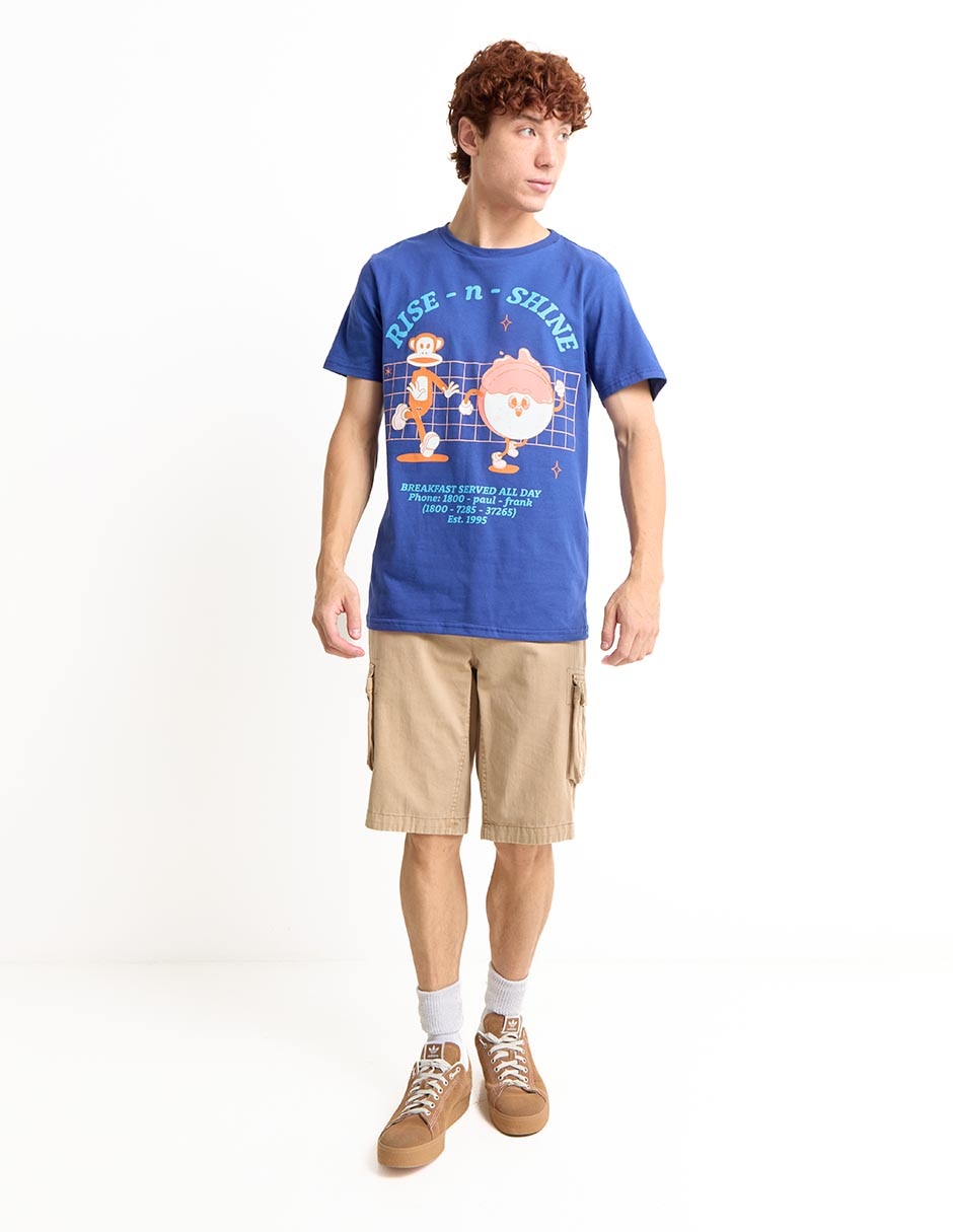 Playera rise n' shine cuello redondo para hombre 6