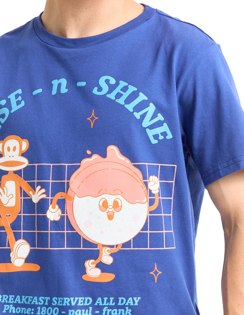 Playera rise n' shine cuello redondo para hombre 7