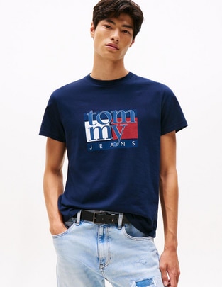 Playera cuello redondo para hombre