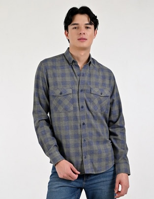Camisa casual manga larga para hombre Camisa casual manga larga para hombre