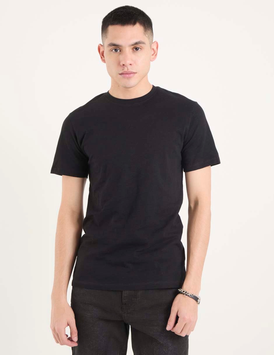 Playera cuello redondo para hombre