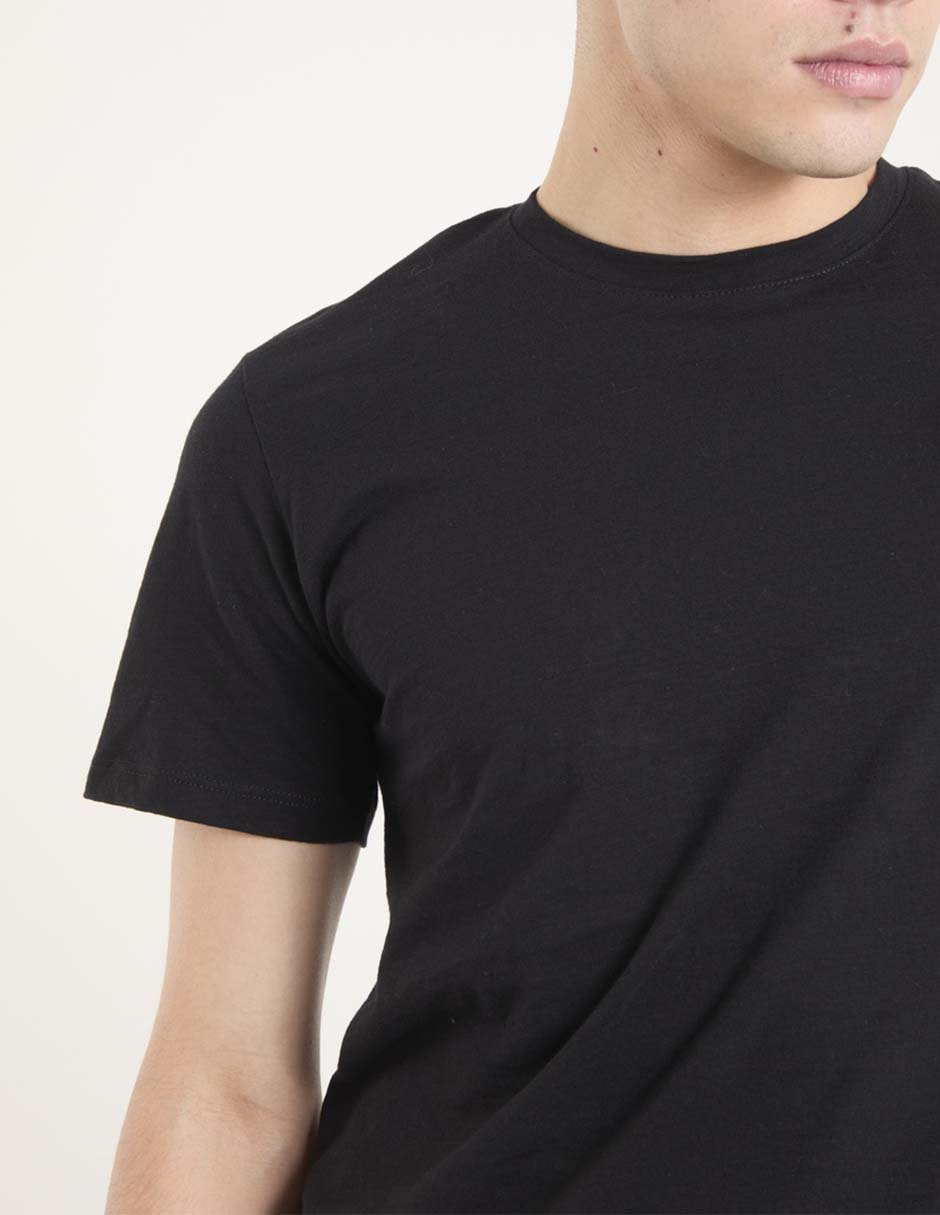 Playera cuello redondo para hombre