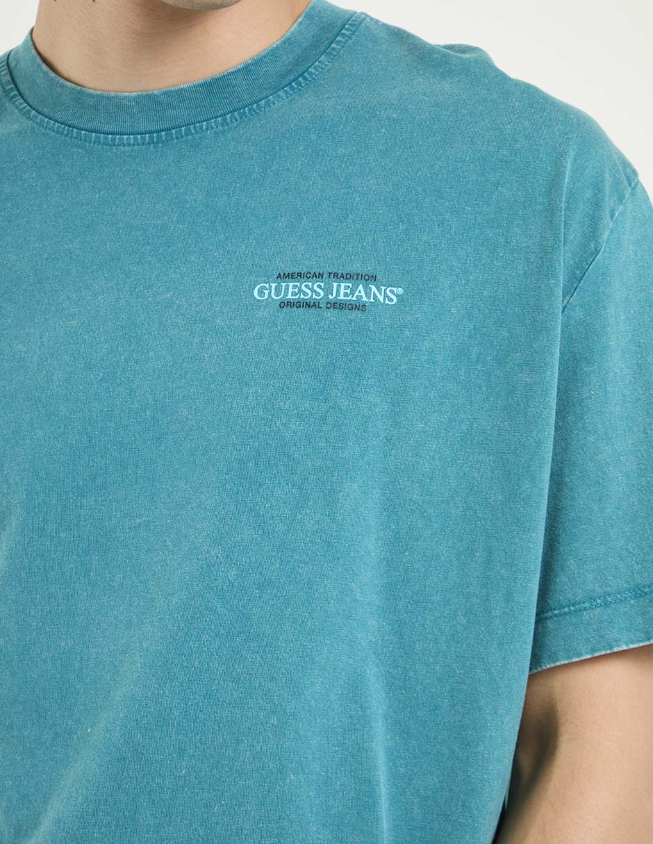 Playera cuello redondo para hombre 2