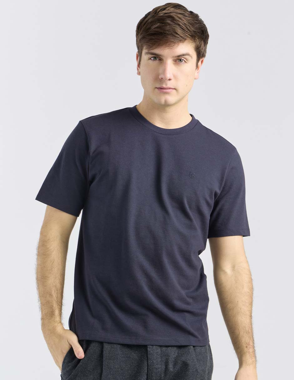 Playera cuello redondo para hombre 1