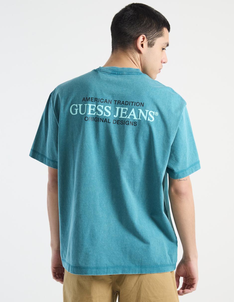 Playera Mens cuello redondo para hombre 4