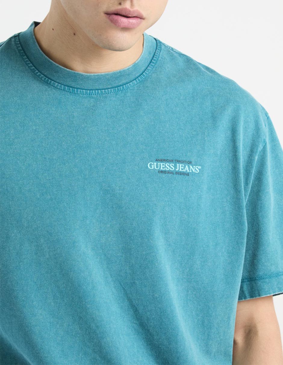 Playera Mens cuello redondo para hombre 2