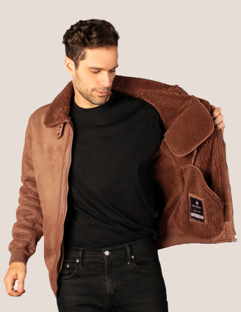 Chamarra cazadora para hombre 4