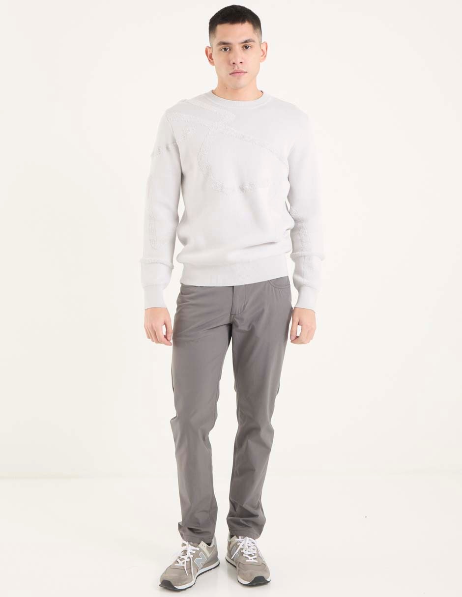 Pantalón slim de algodón para hombre 6