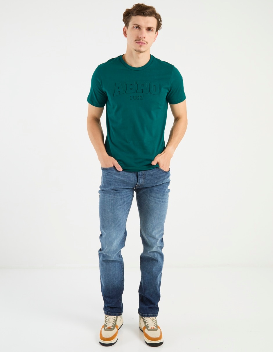 Jeans slim That's It deslavado para hombre