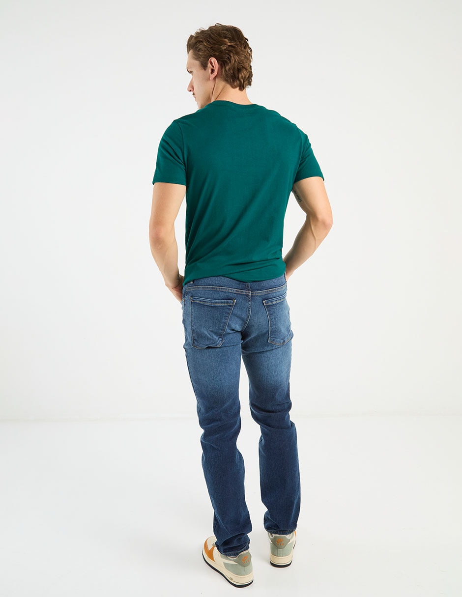 Jeans slim That's It deslavado para hombre