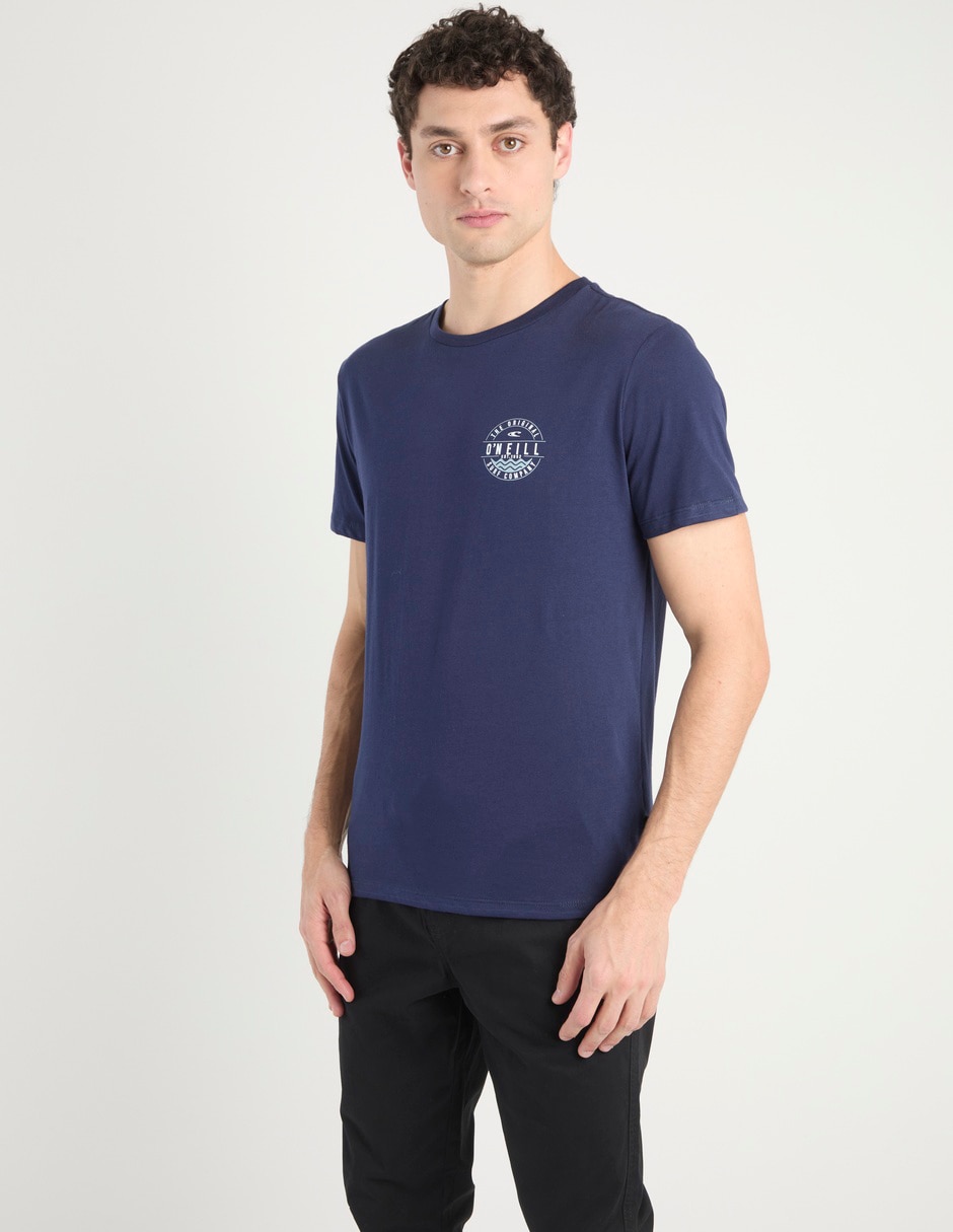 Playera cuello redondo para hombre