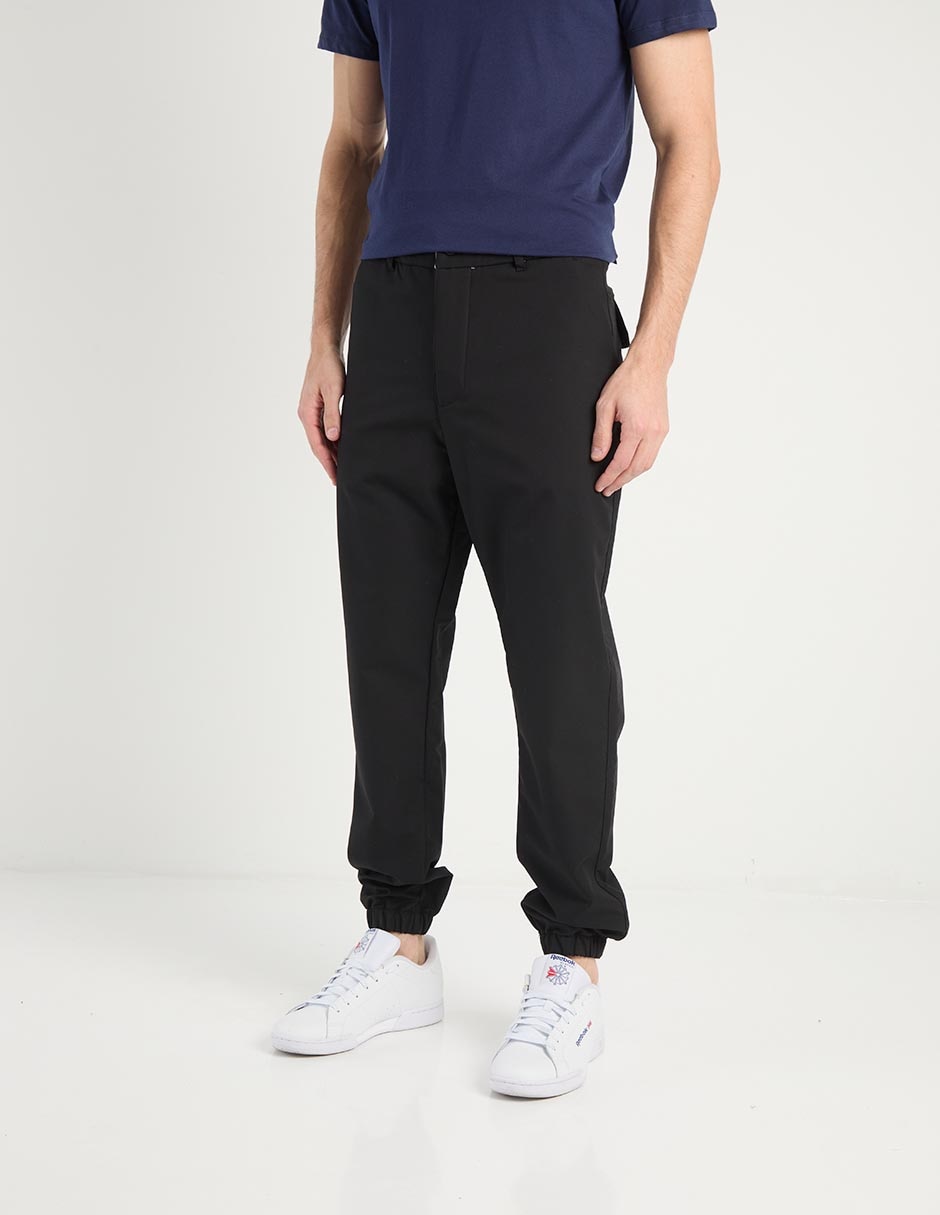 Jeans jogger straight lavado obscuro para hombre Jeans jogger straight lavado obscuro para hombre