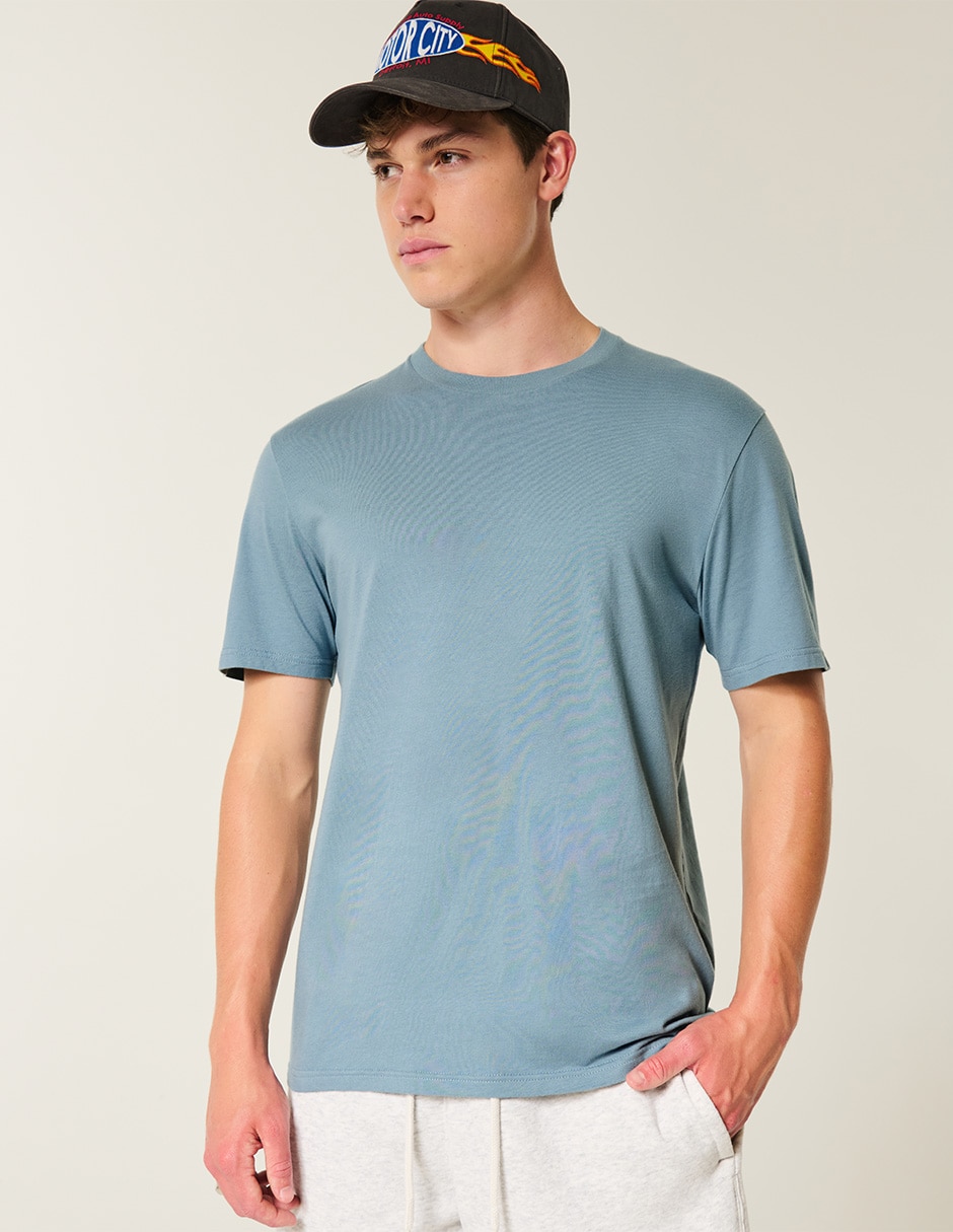 Playera cuello redondo para hombre