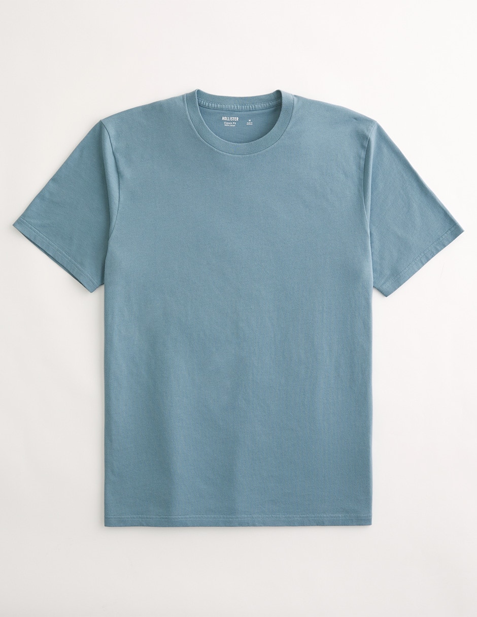 Playera cuello redondo para hombre