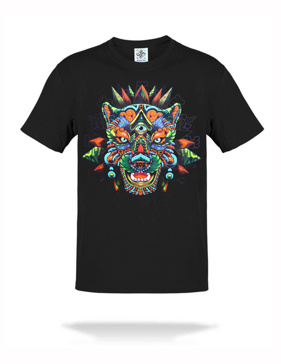 Playera ixbalanque cuello redondo para hombre