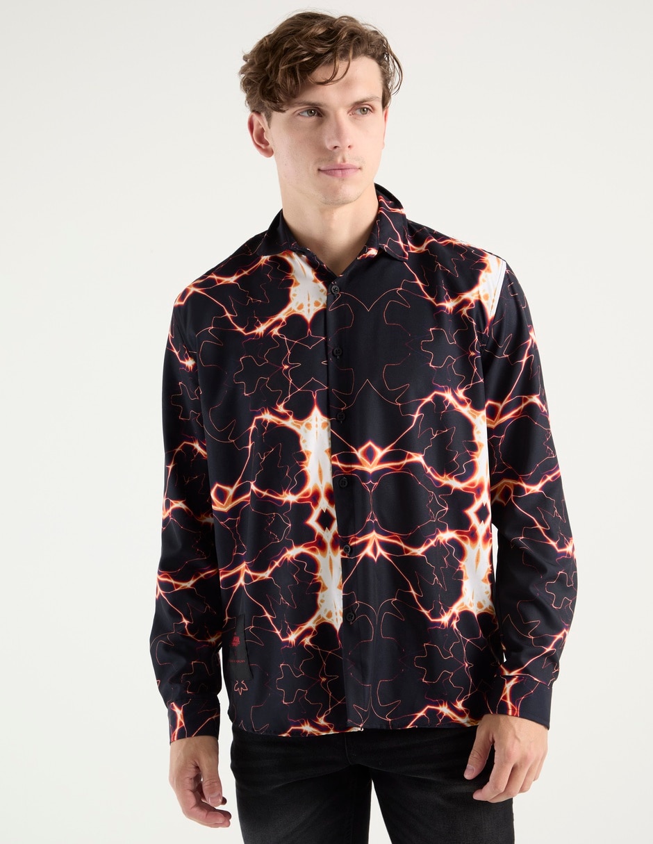 Camisa casual That's It manga larga para hombre