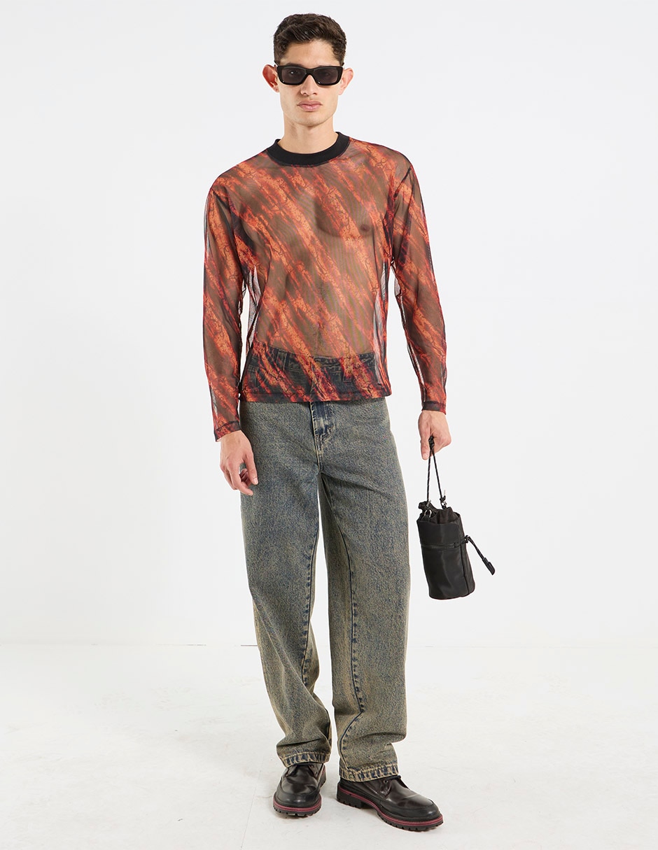 Playera cuello redondo para hombre 6
