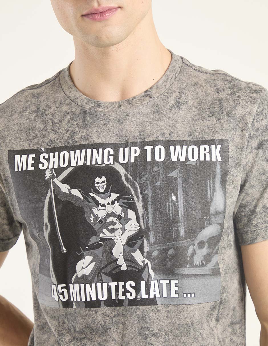 Playera ghost rider cuello redondo para hombre 7