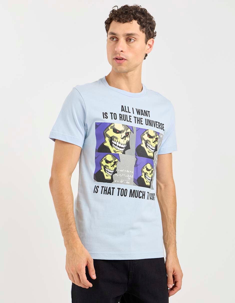 Playera cuello redondo para hombre 1