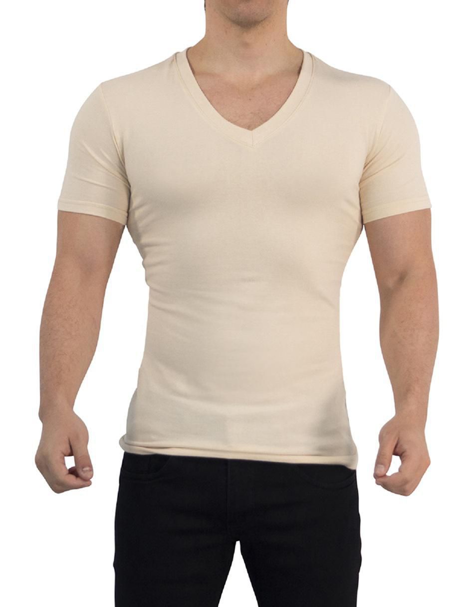 Playera cuello V para hombre Playera cuello V para hombre