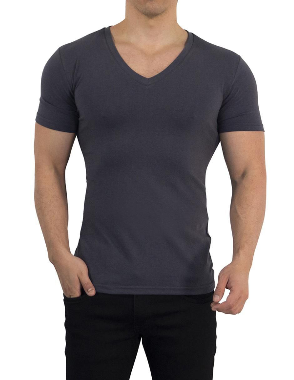 Playera cuello V para hombre 5