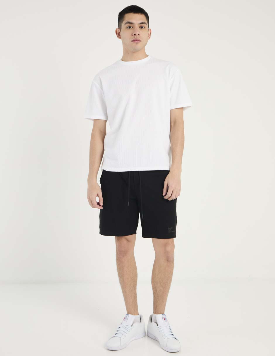 Playera cuello redondo para hombre