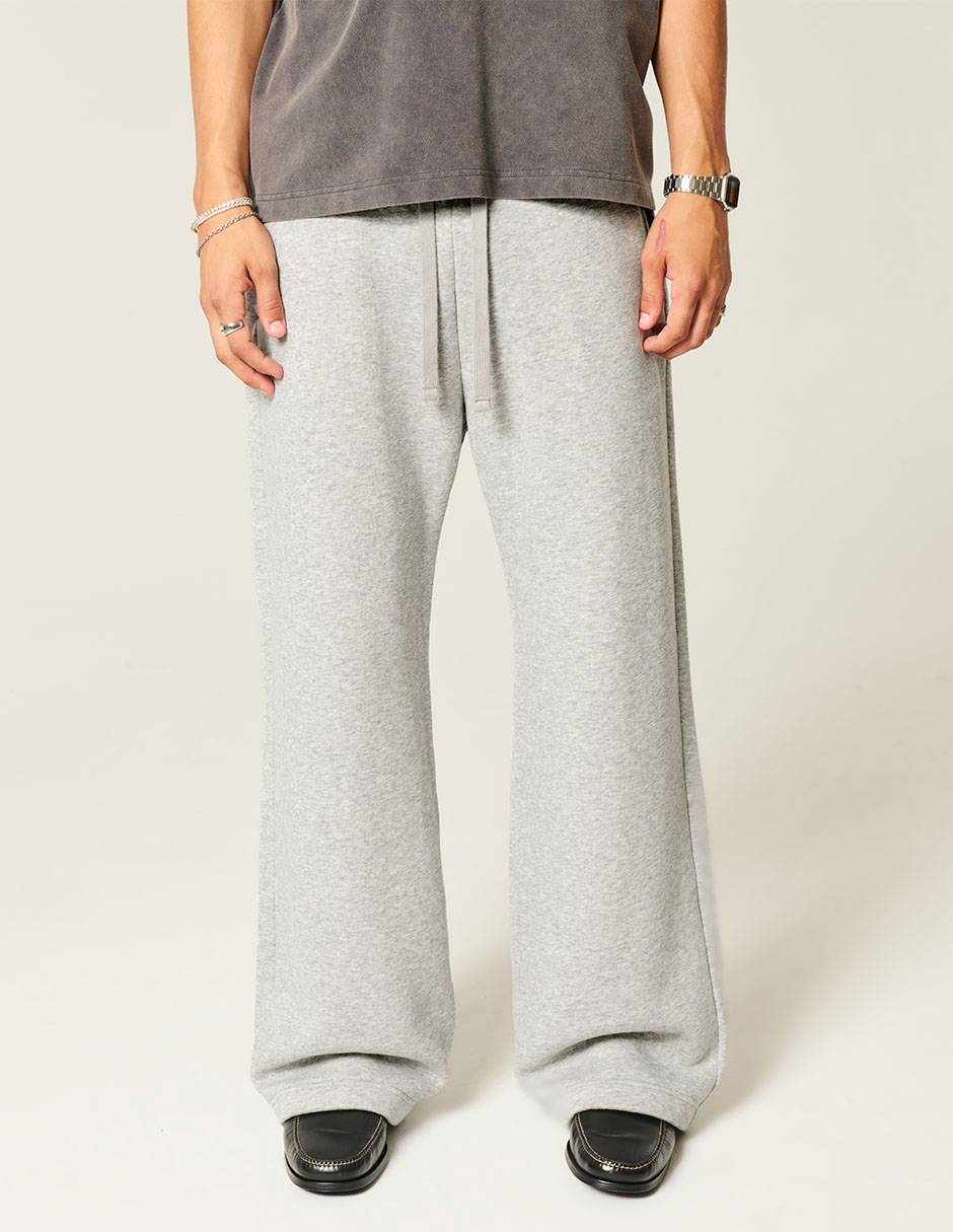 Pants regular con jareta para hombre