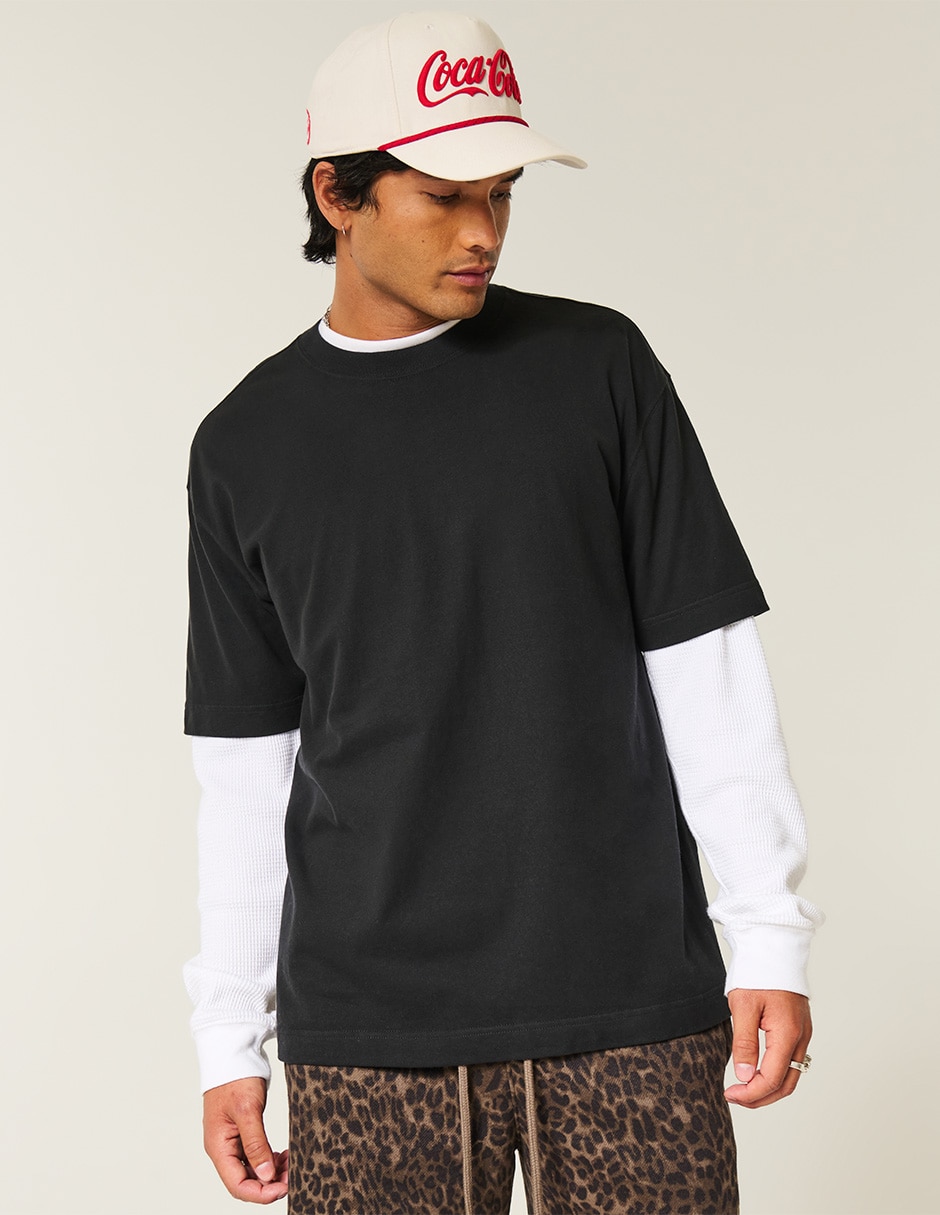 Playera cuello redondo para hombre 4