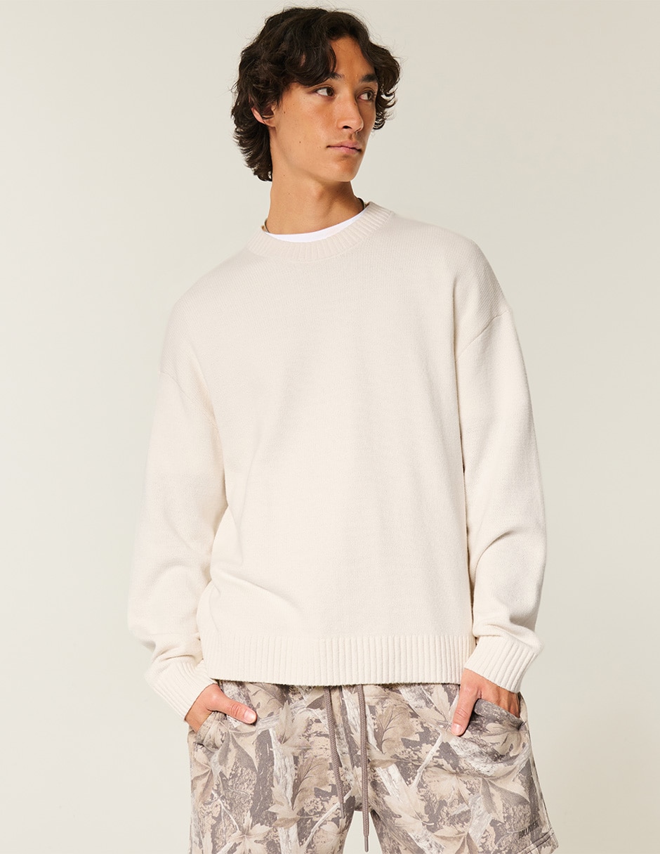 Suéter Hollister cuello redondo para hombre