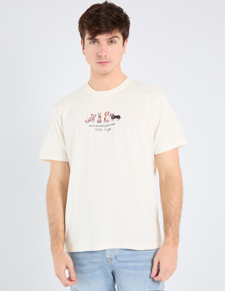 Playera cuello redondo para hombre Playera cuello redondo para hombre
