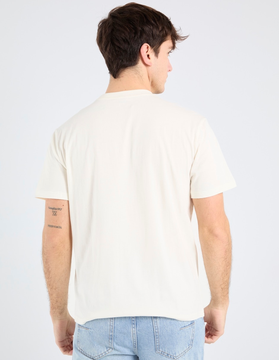Playera cuello redondo para hombre