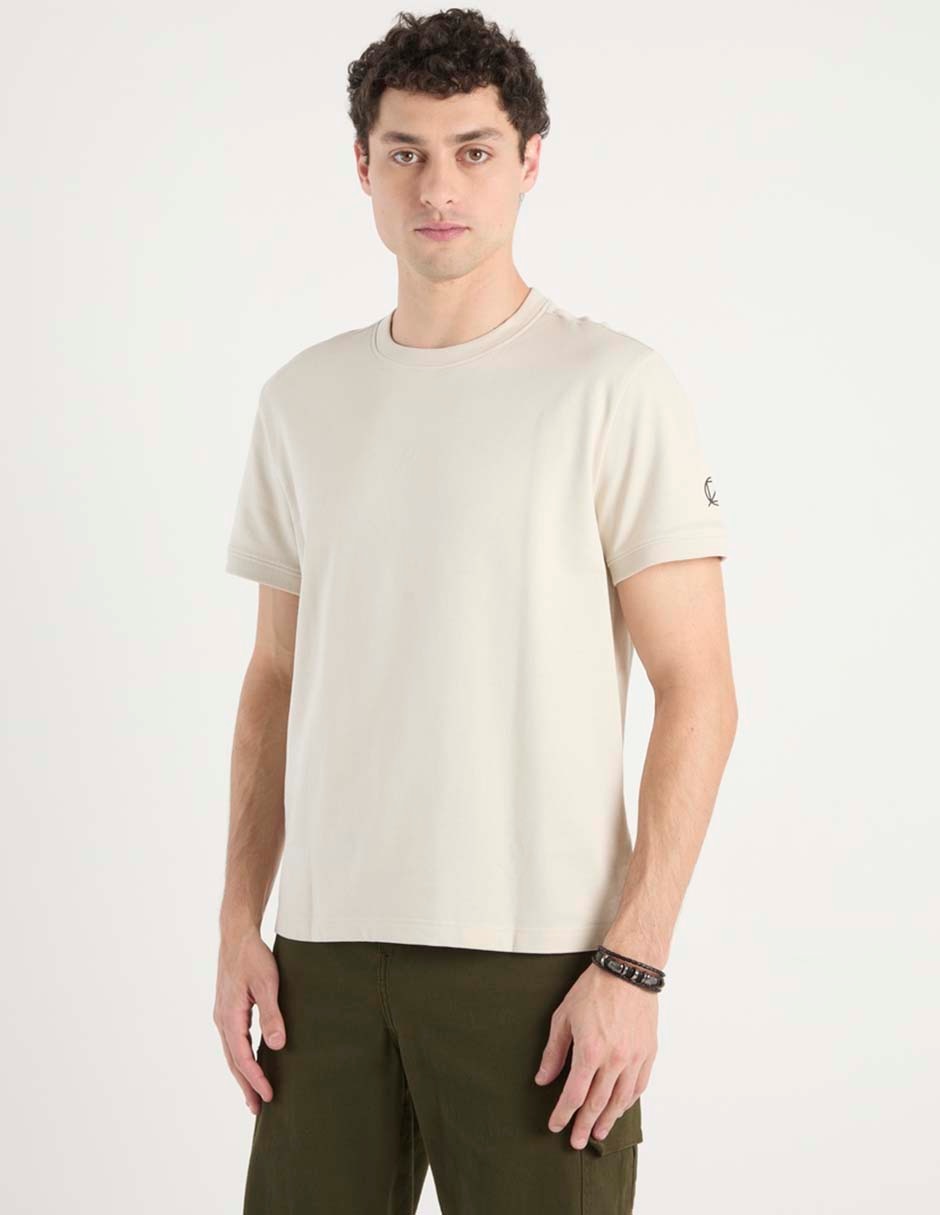 Playera cuello redondo para hombre 1