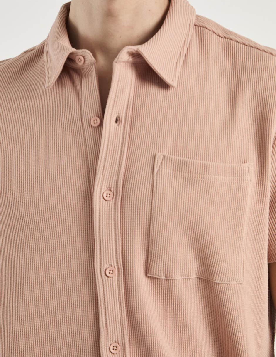 Camisa casual de algodón manga larga para hombre 3