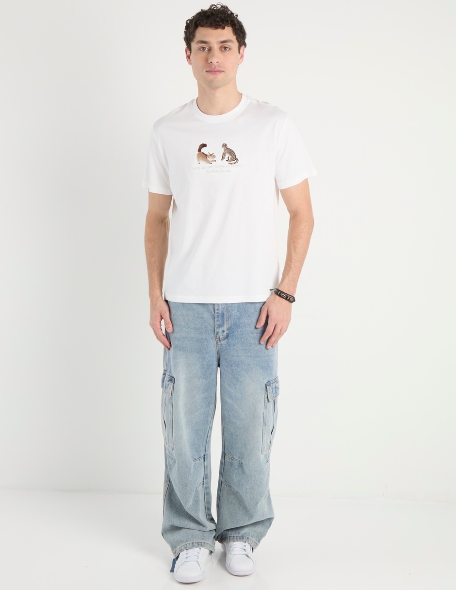 Playera cuello redondo para hombre 6