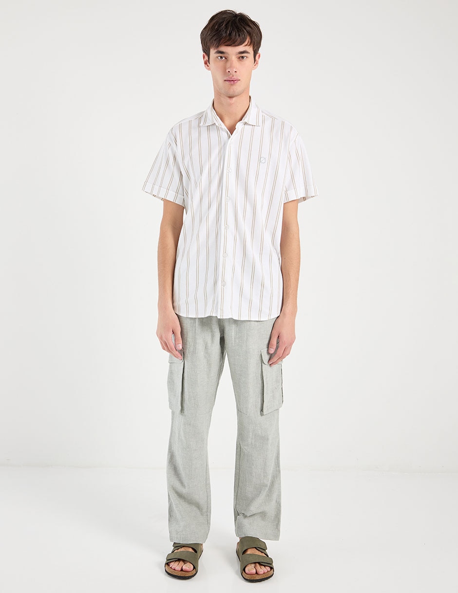 Pantalón cargo straight That's It de algodón para hombre